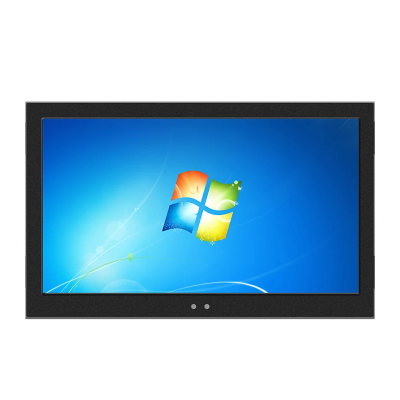 

19" Display Lcd WideScreen Monitor VGA HDMI DVI Interface Metal Frame Industrial 1440*900 Resistance touch Screen Wall mount