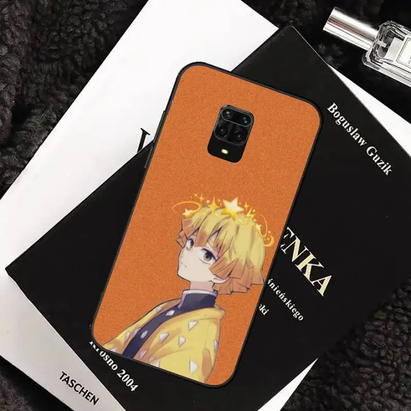 

Anime Demon Slayer Agatsuma Zenitsu Phone Case For xiaomi redmi note 10 9 9s 8 8t 7 pro max mi note 10 lite pro funda