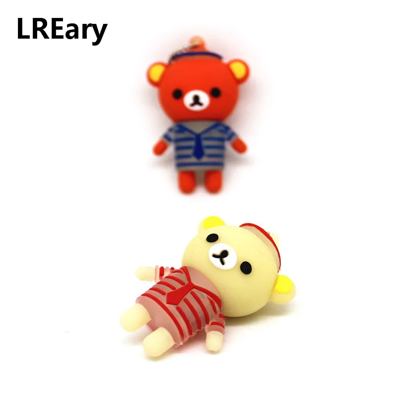 Мультяшный usb 2 0 красивый Медведь Rilakkuma USB флеш-накопитель 4 ГБ 8 16 карта памяти 32 64
