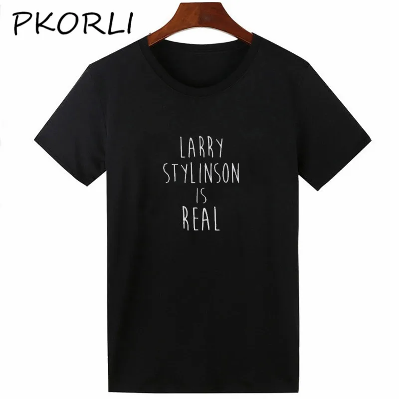 Pkorli модная женская футболка с принтом в виде букв Женская хлопковая коротким