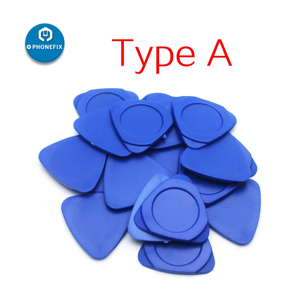 dreieck hebeln werkzeuge 3pcs kunststoff gitarre picks für iphone ipad lcd screen pry eröffnung smart telefon reparatur tool kit free global