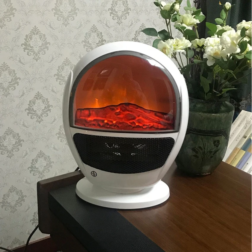 

Бытовой электрический обогреватель воздуха с имитацией пламени, 220 В
