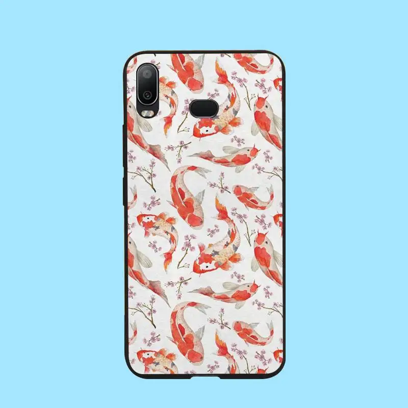 Чехол для телефона PENGHUWAN из бело-синего фарфора Samsung A10 A20 A30 A40 A50 A70 A71 A51 A6 A8 2018 |