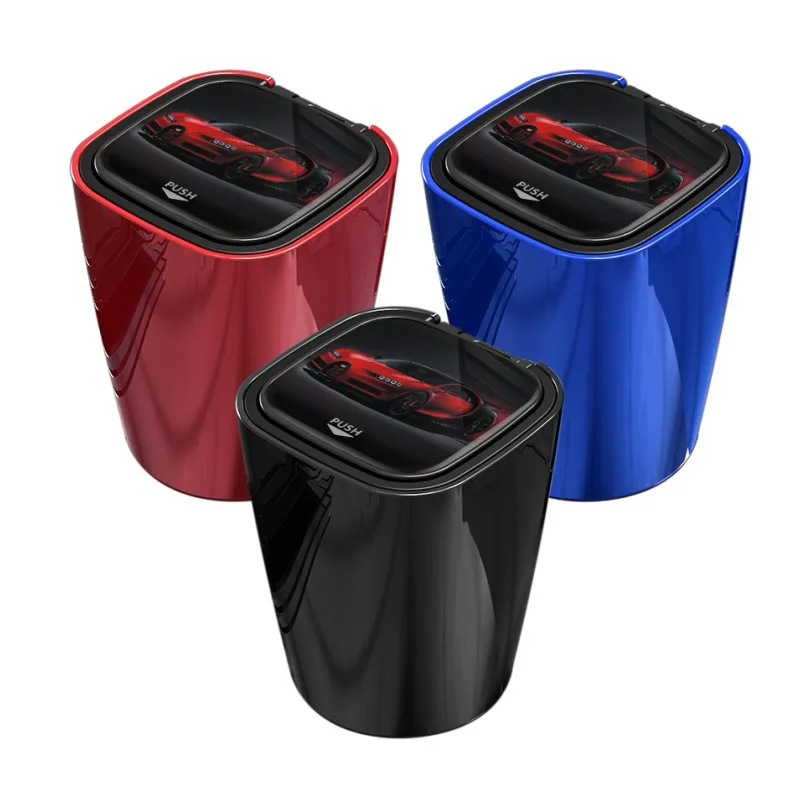 

Car Ashtray with LED Light Portable Auto Smokeless Ashtrays Ash Tray for Car Ash Tray for Car Pretty Cool Ashtray