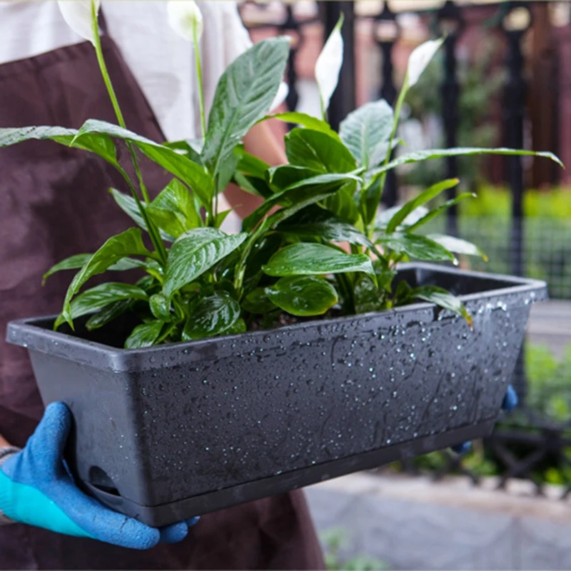 2 упаковки самополивочных плантаторов прямоугольный горшок для растений