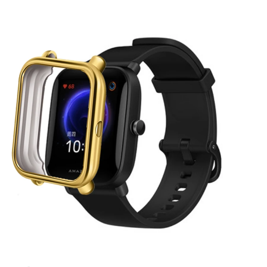 Фото Мягкий защитный чехол из ТПУ для смарт-часов Huami Amazfit Bip U Pro, чехол-рамка для Xiaomi Amazfit Bip U/Bip Lite, чехол-бампер №4
