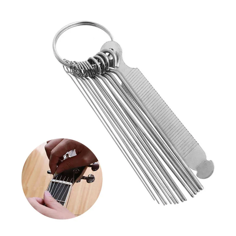 Гитарная гайка шлифовальная пила стержни набор для шлифовки Luthier сменный