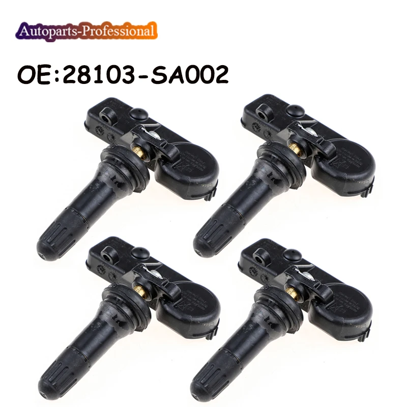 Датчик контроля давления в шинах, 4 шт./лот для Subaru Forester Impreza, TPMS 28103SA002 28103-SA002 AG01B/28103SG000/28103SG010 Датчик контроля давления в шинах, 4 шт./лот для Subaru Forester Impreza, TPMS 28103SA002 28103-SA002 AG01B/28103SG000/28103SG010