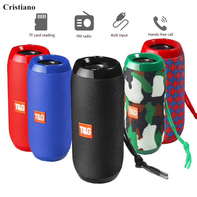 Мини Bluetooth динамик TG1117 открытый водонепроницаемый портативный беспроводной