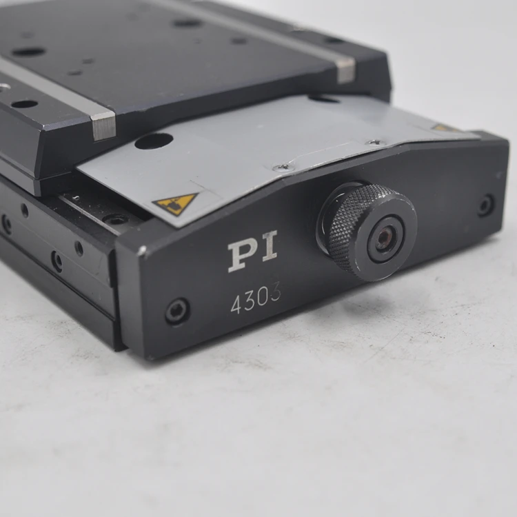 Kaufen PI M-405K025 Elektrische Y Achse Optische Feineinstellung Verschiebung Plattform Tisch Top 106*115mm Aluminium Legierung