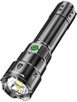 strong light flashlight long range portable outdoor rechargeable ultra bright flashlight multifunction latarka hand lamp dg50sd