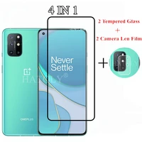 4 in 1 tempered glass for oneplus 8t screen protector camera lens film for oneplus 8t glass for oneplus 8t 19r nord n100 n10 5g