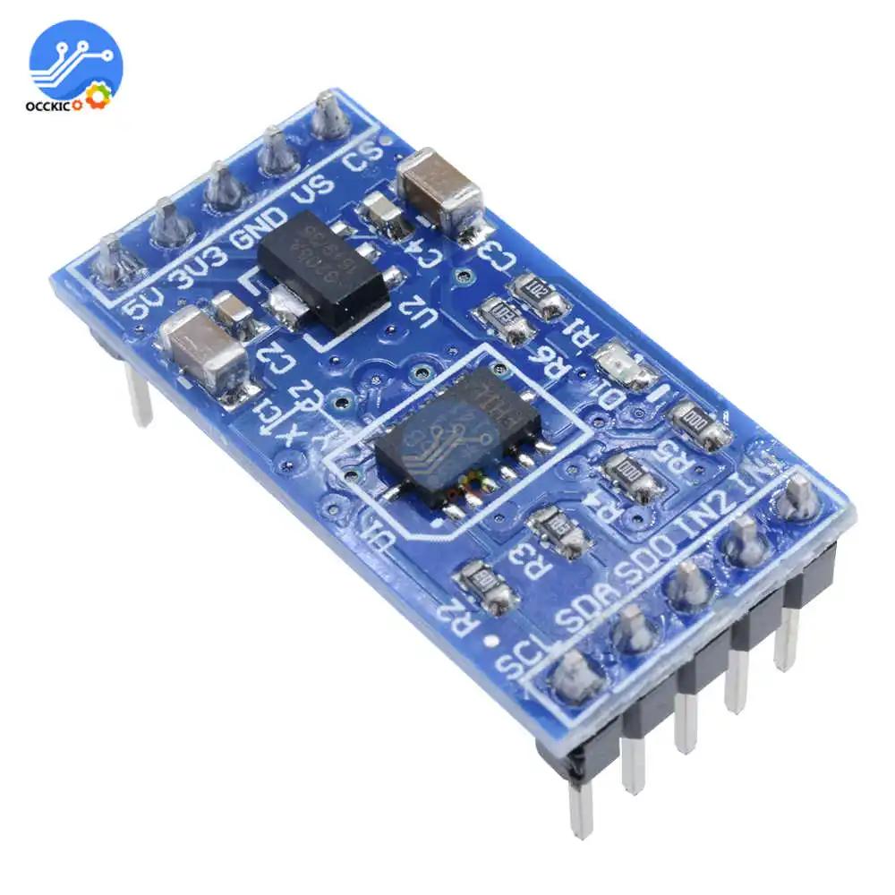3 осевой цифровой акселерометр ADXL345 Гравитационный Наклонный модуль AVR ARM MCU 5 В/3 В