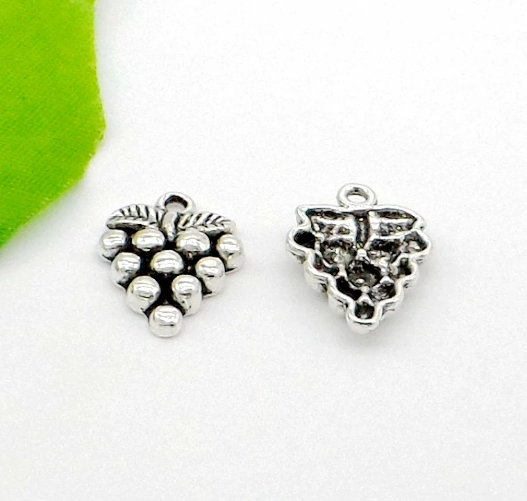 Free Shipping Wholesale 150 Pcs Tibetan Silver Grape Fit European Charms Pendant 20x15.5mm | Украшения и аксессуары