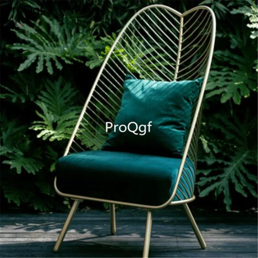 Ngryise 1 Set studio modern leaf shape garden chair