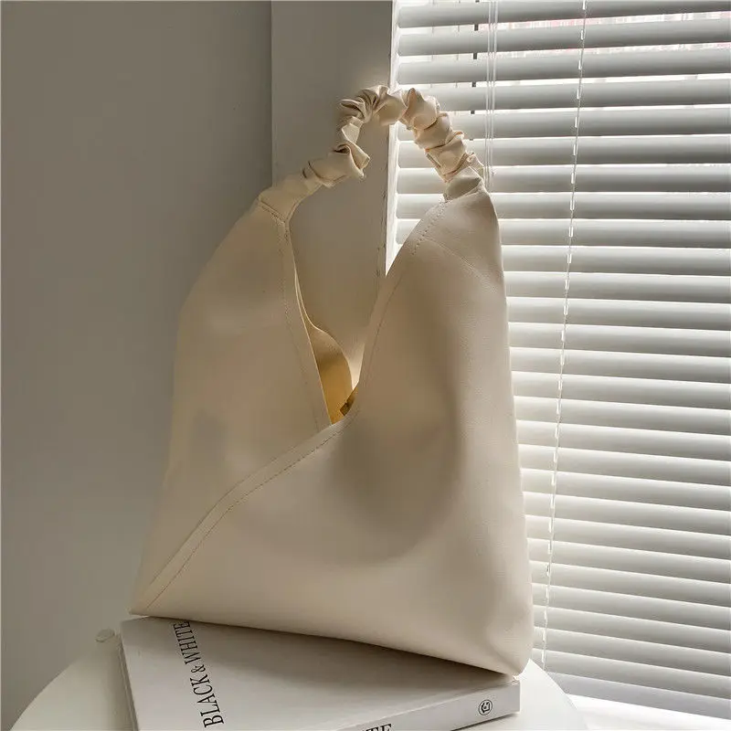 

Новые женские сумки-мессенджеры из искусственной кожи, Французская женская сумка на одно плечо, однотонная вместительная сумка для покупок