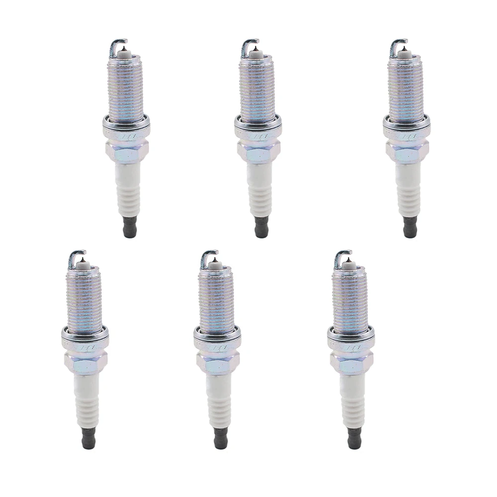 6 шт. 4 22401-5M015 PLFR5A 11 иридиевая Свеча зажигания для HYUNDAI greatsanta Fe I II KIA MAGENTIS 2 7 INFINITI NISSAN