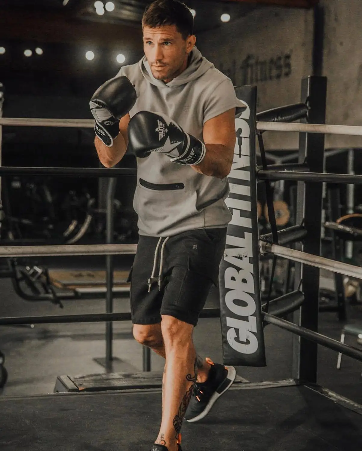 Мужские шорты для бега быстросохнущие тренировок бодибилдинга тренажерного