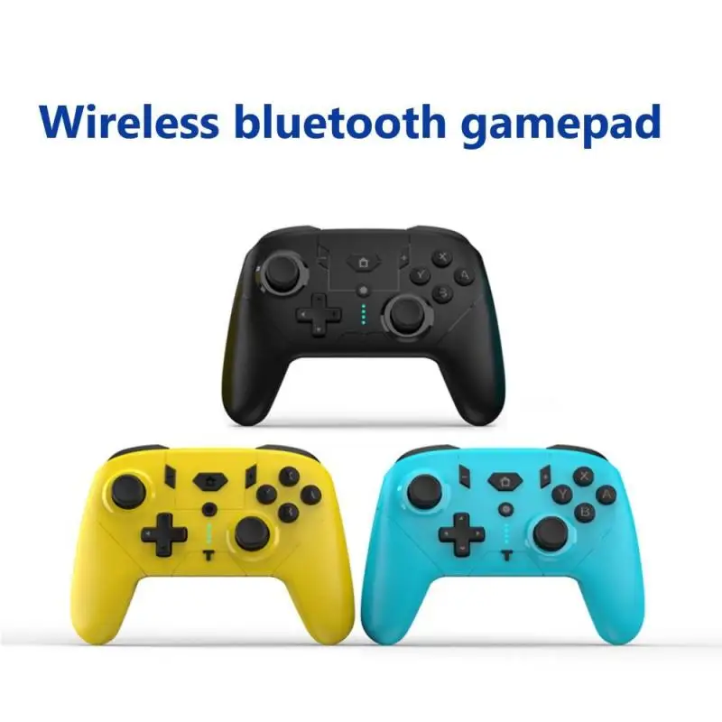 

NS Pro Wireless Bluetooth-Compatible Game Joystick Controller For Nintendo Switch/Lite Gamepad Somatosensory Burst Vibration