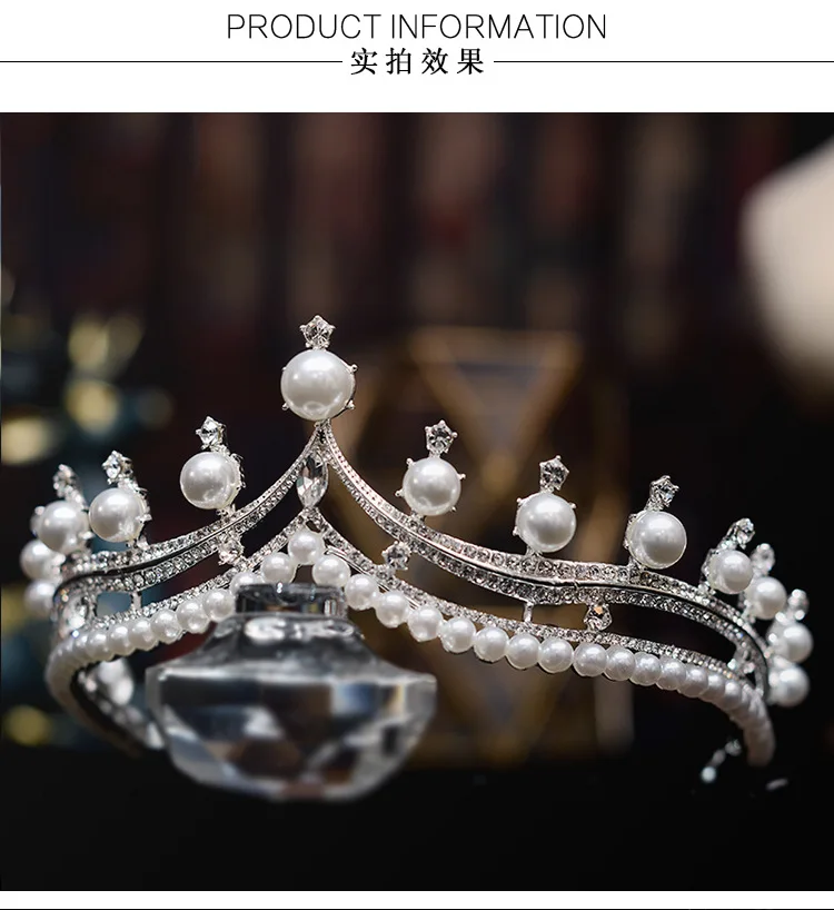 

Simple Crown Bride New Bridal tiara Bride Elegant Crown Wedding Bridal hair Accessories