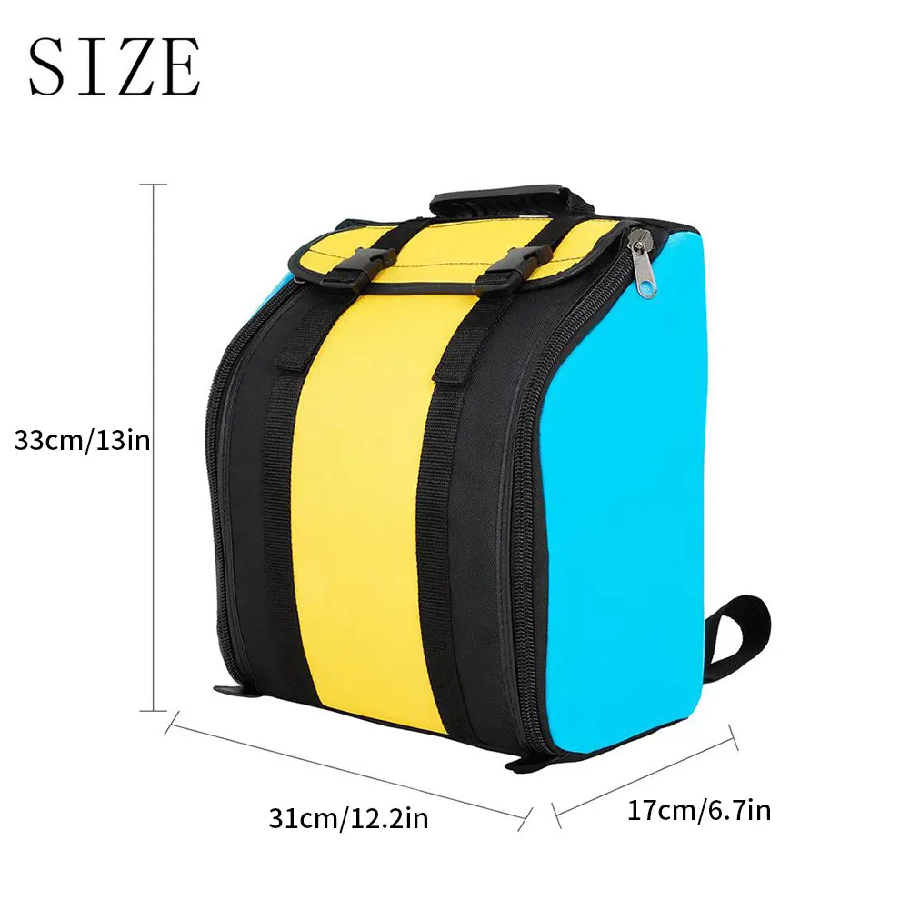

22 Keys 8 Bass Accordion Gig Bag Carrying Cases Backpack Waterproof Piano Accordion Gig Case Musical Instrument Accessories