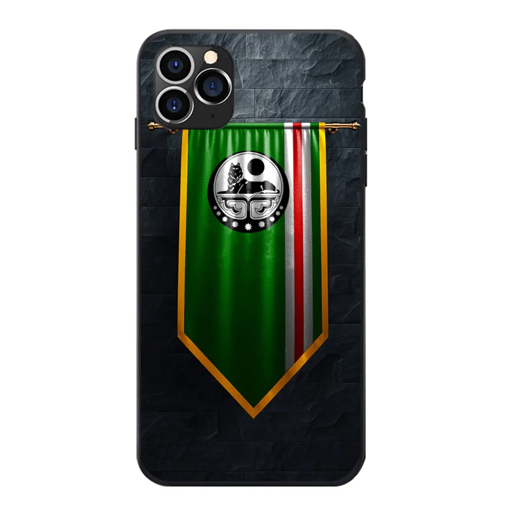 For XIAOMI 5 6 8 9 MAX MIX NOTE LITE PRO CC SE Chechen National Flag Coat Of Arms Map Theme Soft TPU Phone Back Cases | Мобильные