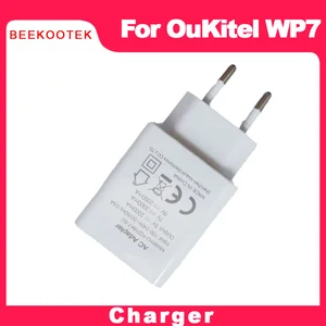 new oukitel wp7 charger 100 original official quick charging adapter accessories for oukitel wp7 mobile phone free global shipping