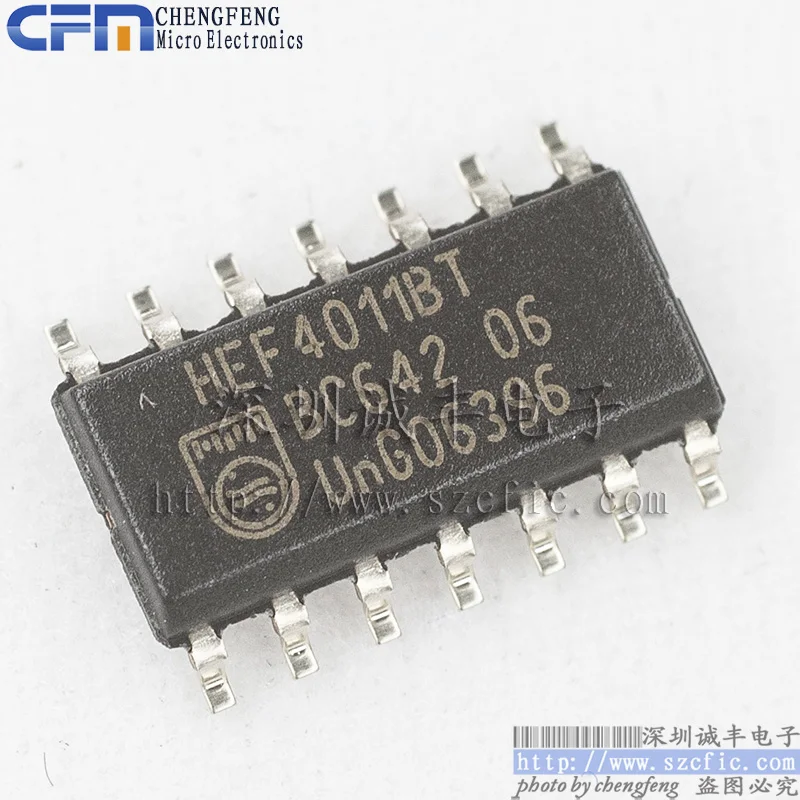 30 шт. HEF4011BT HEF4011 SOP