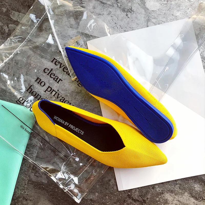 Роскошная дизайнерская обувь для женщин туфли на плоской подошве дышащие