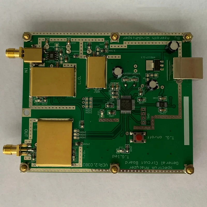 

Simple Spectrum Analyser D6 with Source T.G. V2.02 Simple Signal Source RF Frequency ain Analysis Tool
