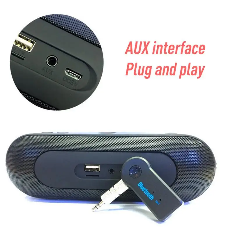 Приемник-передатчик Bluetooth портативный 3 5 мм AUX аудио беспроводной адаптер для