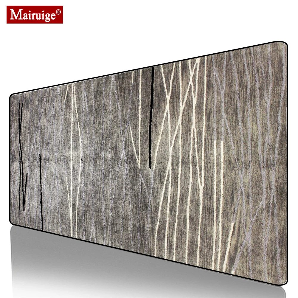 

Persian Rug Gray Mouse Pad XXL Gamer Desk Mat Home Decoration Large Gaming MousePad 90x40cm/80x30cm for Laptop Table Pads