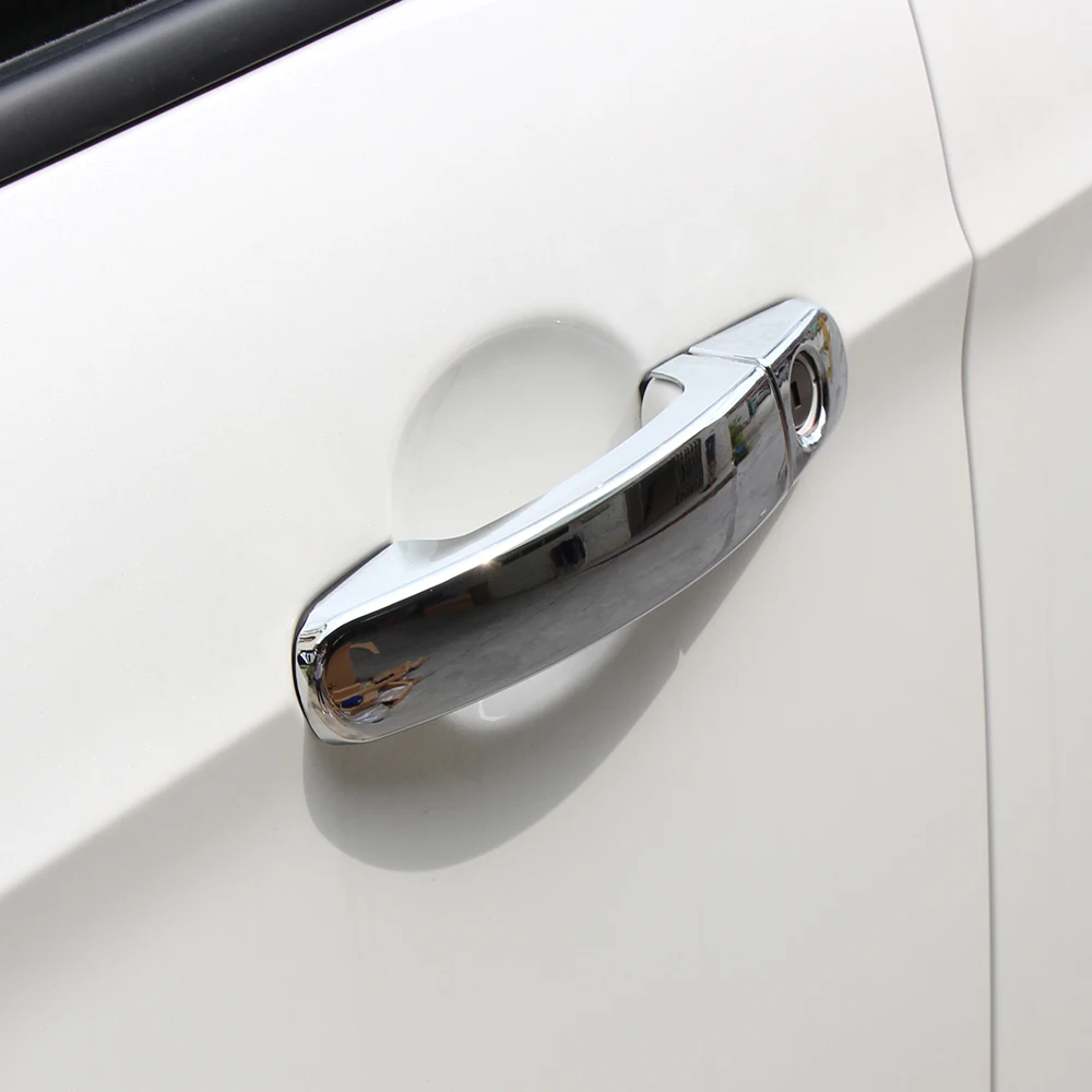 8pcs ABS Chrome Trim Door Handle Covers For Ford Focus 2 3 MK2 MK3 2005-2011 2012 2013 2014 2015 Auto Car Accessories | Автомобили и
