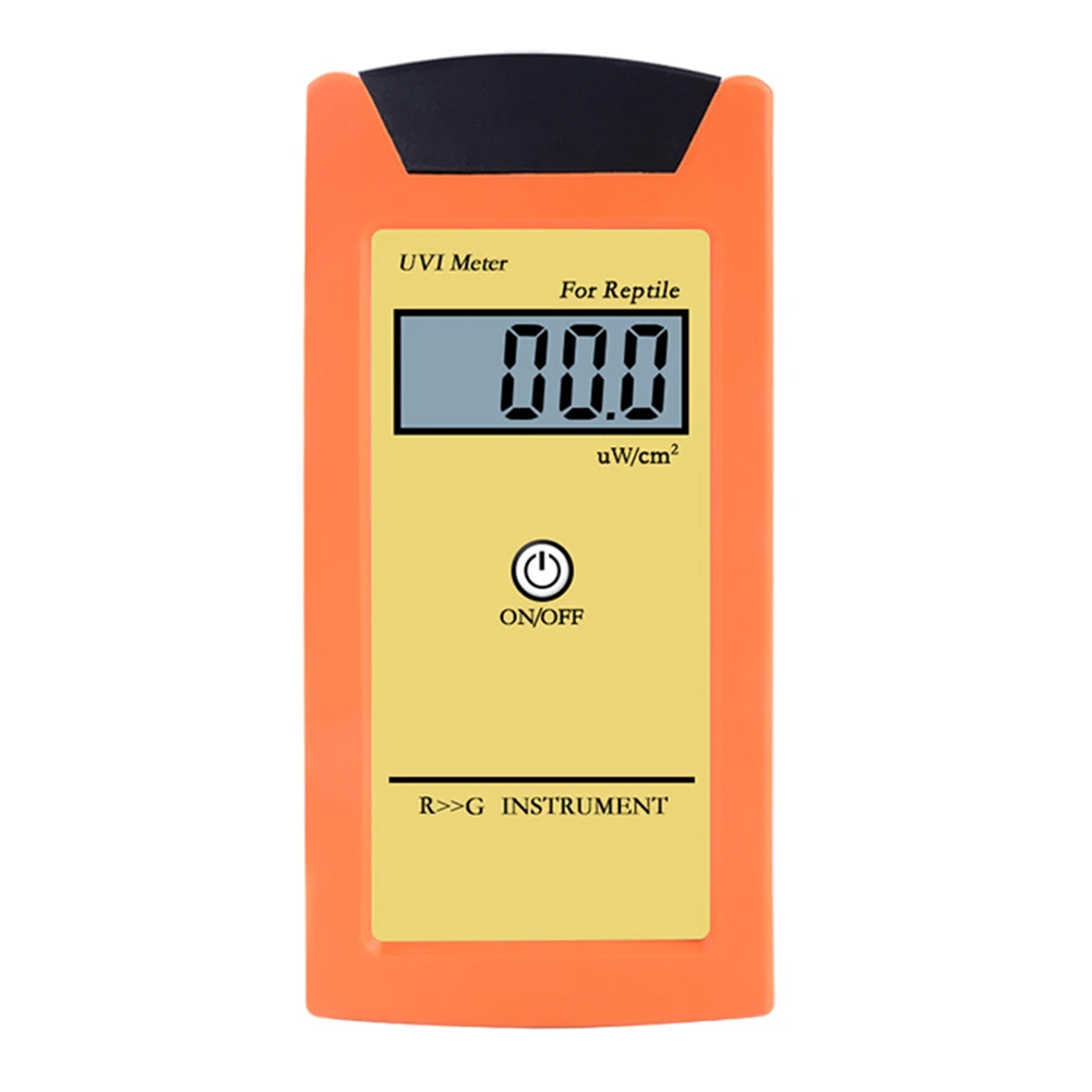 

LCD Display UV Ultraviolet Irradiance Illuminance Luminosity Reptile Crawler Pet UV Radiation Meter Tester Pro Measurement Tool