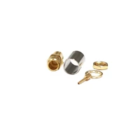 1pc new sma female jack rf coax connector crimp for lmr300 straight goldplated wholesale