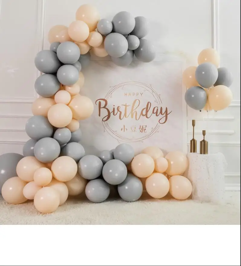 

Набор аксессуаров для воздушных шаров, комплект из латекса для украшения дня рождения, фона, стен, свадьбы, праздников