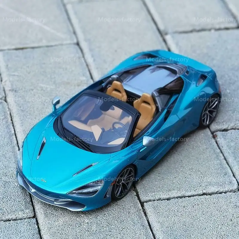 

New GT Spirit 1:18 For McLAREN 720S SPIDER Diecast Model Car Resin Seal up Limited Version Gifts Collection Ornaments Display