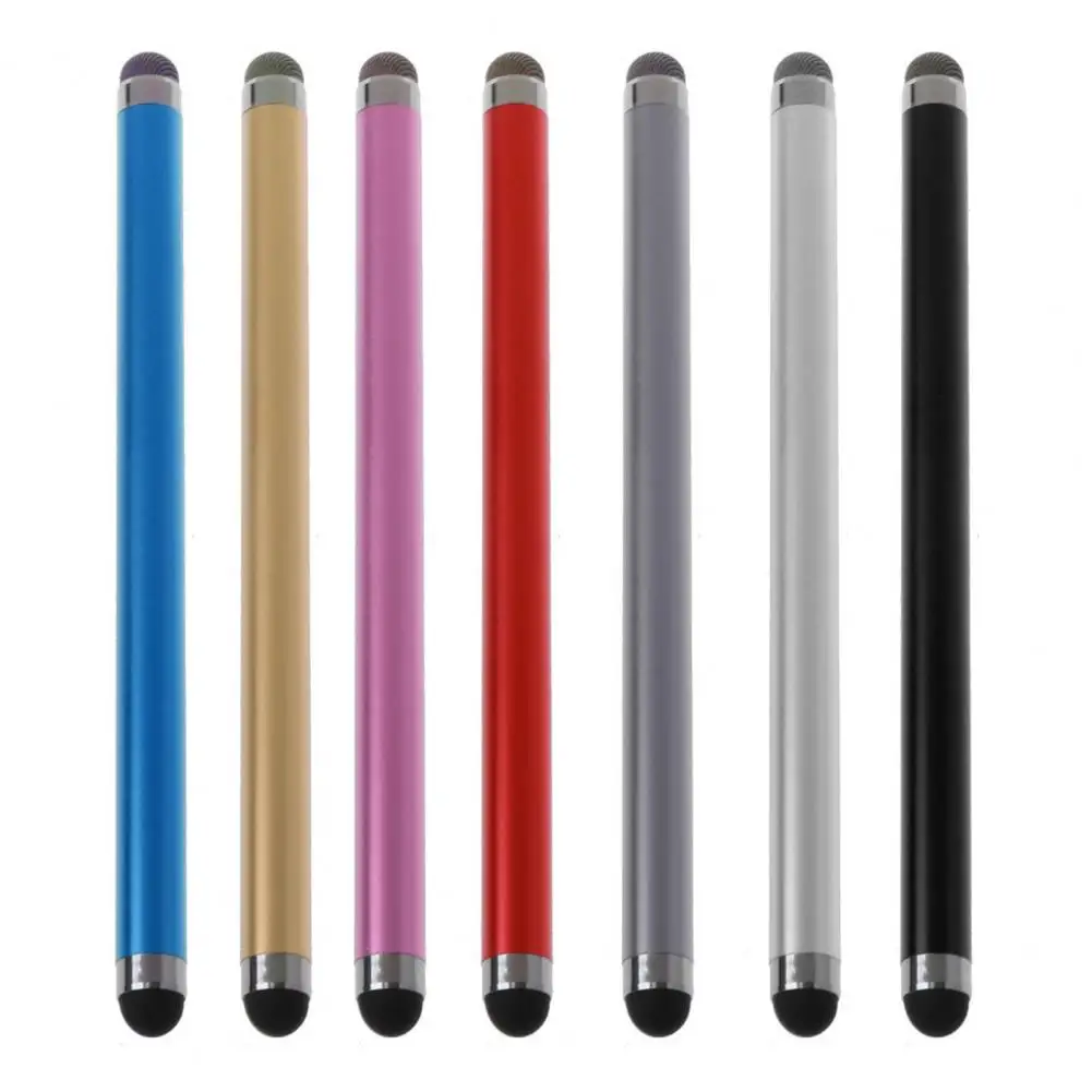 

Portable Dual Heads Ends Stylus Universal Replacement Stylus Pen Soft Nib Writing Drawing Capacitive Tablet Phone Stylus