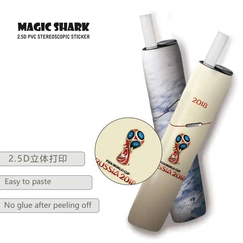 Волшебная Акула Тоторо Неймар ФИФА пленка стерео Наклейка для IQOS 3 IQOS3 Мульти