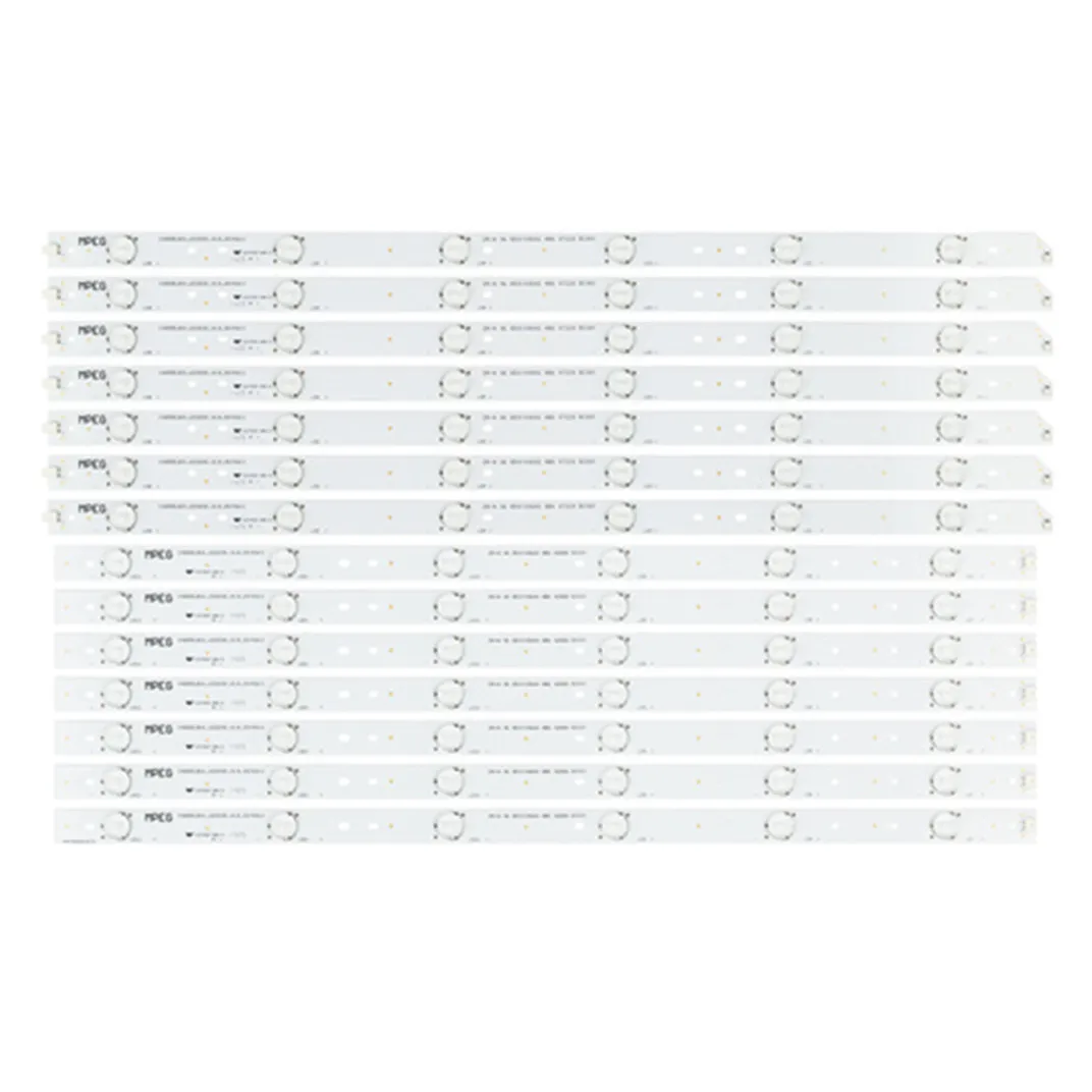 14 светодиодный ных лент для подсветки HITACHI LE55G508 | Лампы и освещение