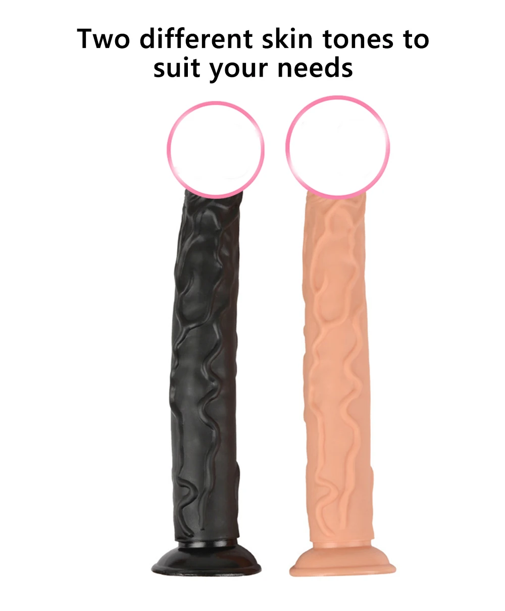 Волкслей 35 см супер большие фаллоимитаторы с сильной присоской реалистичные