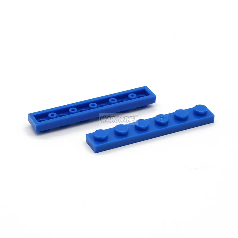 Базовая плита MARUMINE 1x6 100 шт./лот Классические блоки MOC аксессуары развивающие