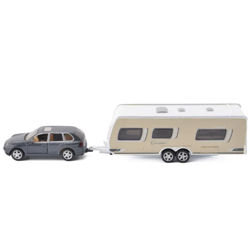 Siku 1: 64 Cayenne RV Литой Сплав модель автомобиля металлический материал Коллекция Модель автомобиля детская игрушка украшения-игрушка автомобиль