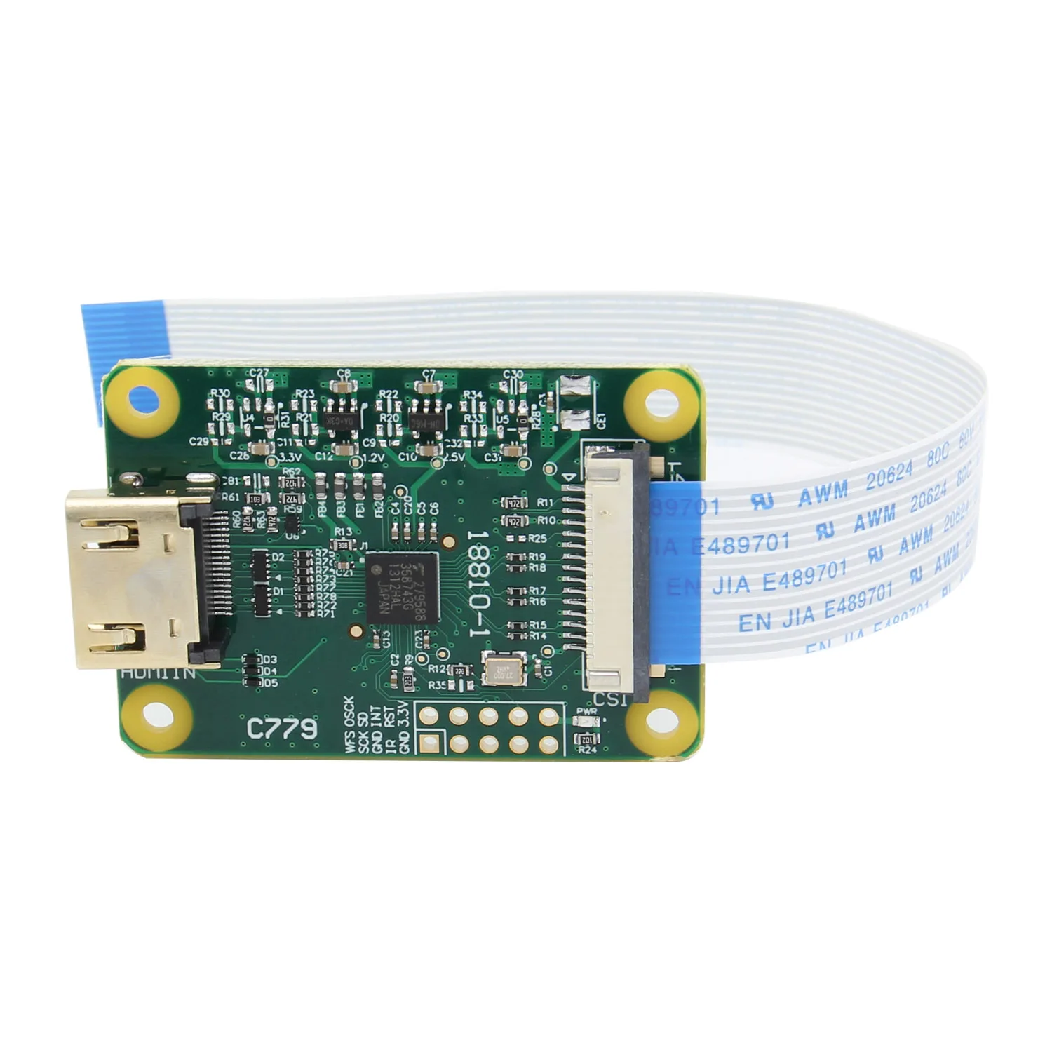 Raspberry Pi чтобы CSI 2 плата адаптера вход для 1080p25fp Поддержка 4B 3B + Zero|Усилители