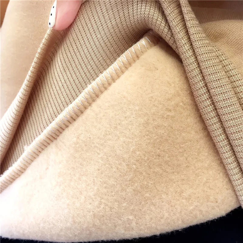 

Hoodies Women Kawaii Hooded Warm Korean New High Quality Femlae All-match Clothes Womens Thicker Loose Trendy Students Harajuku