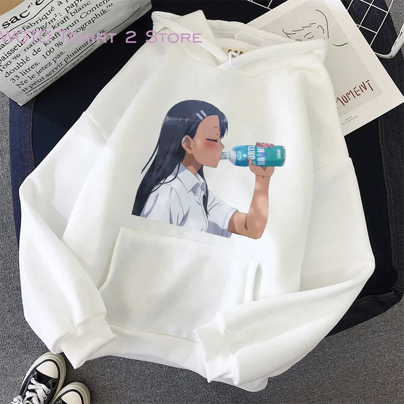 

Пожалуйста, не пугайте меня, нагаторо, пуловеры, кавайная одежда, мужские толстовки, худи Nagatoro Graphic из аниме вещи, одежда для подростков