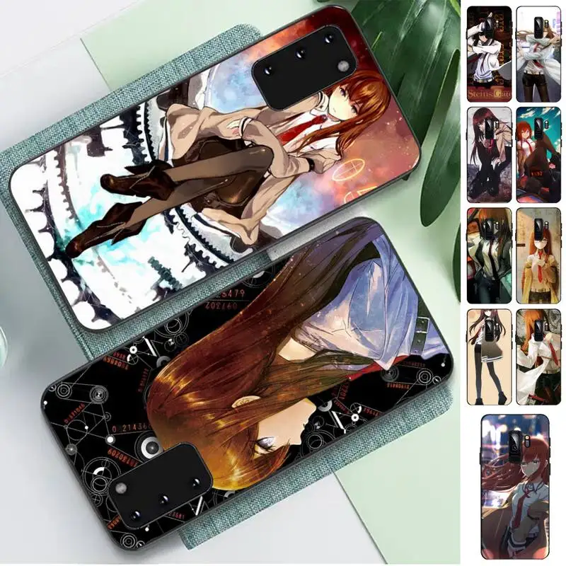 

Yinuoda Steins Gate Anime Kurisu Makise Phone Case for Samsung S10 21 20 9 8 plus lite S20 UlTRA 7edge