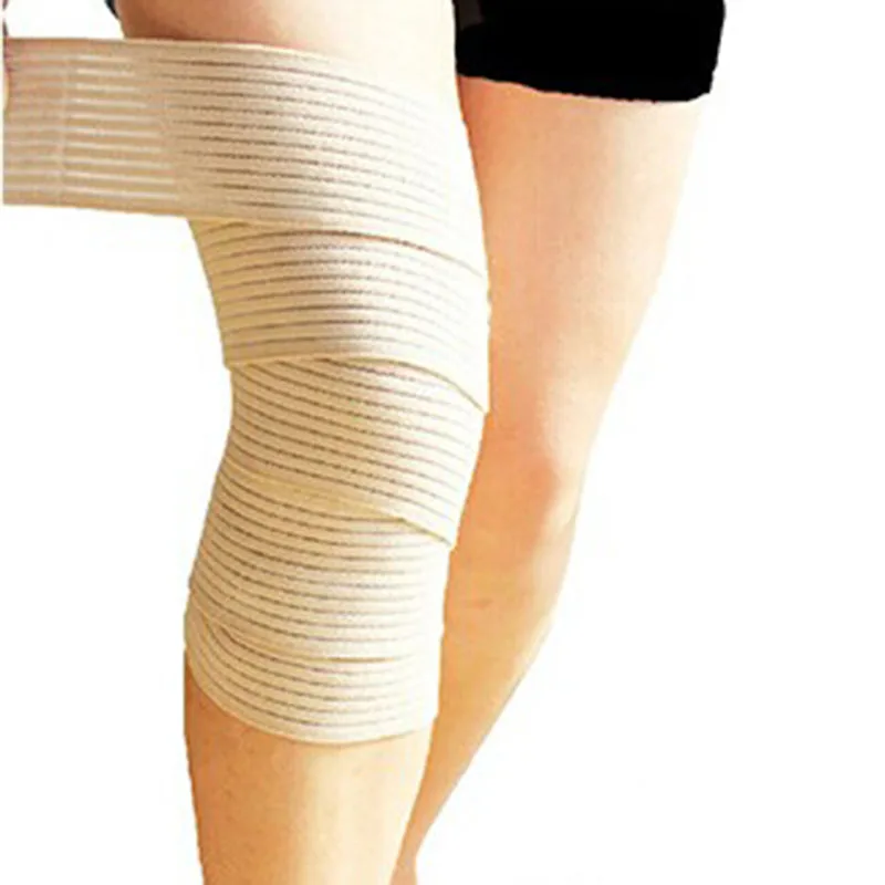 1Pcs Elastic Bandage Compression Knee Support Sports Strap Protector Bands Ankle Leg Elbow Wrist Calf Brace Safety 40~180cm | Спорт и