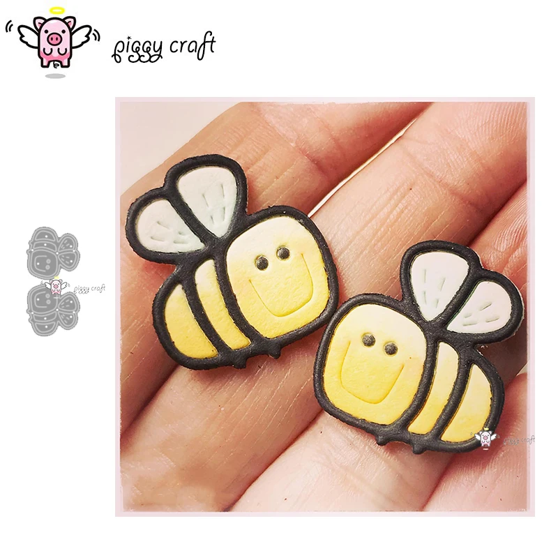 Свинья для рукоделия резки металла штампы высечки форма украшение в виде пчелы