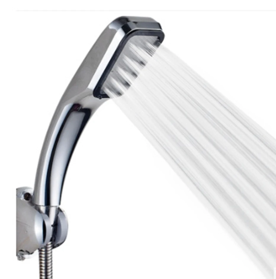 Лейка для душа с 300 отверстиями водосберегающая хромированным дождем из АБС